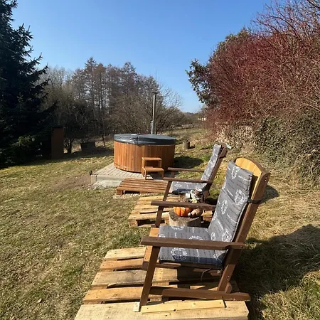Jurta Pod Blanikem S Wellnes Luksustelt