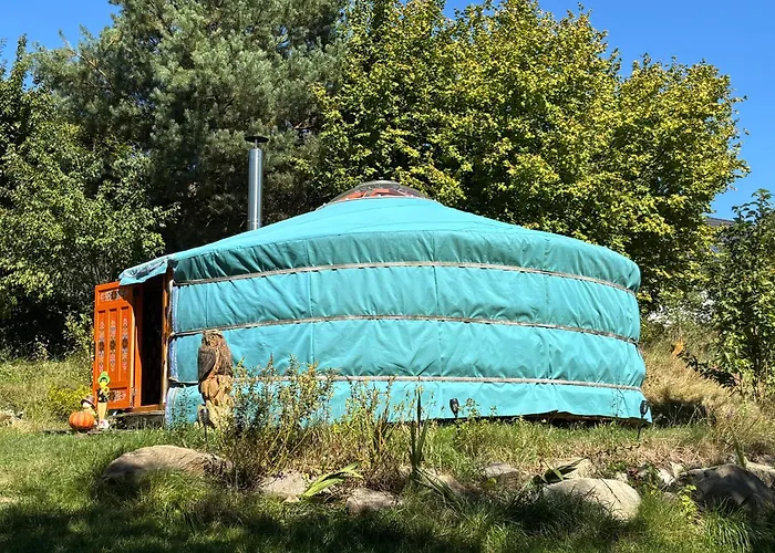 Jurta Pod Blanikem S Wellnes Luxussátor Chotysany